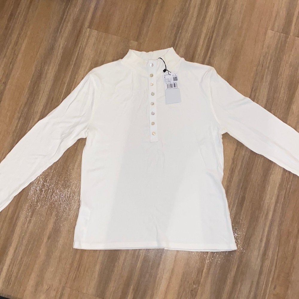 Mock neck sweater